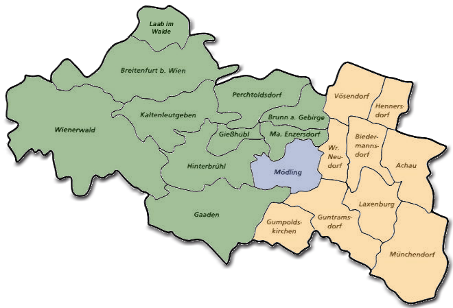 Bezirk Mödling